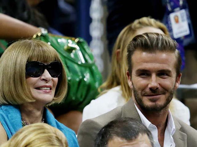 Photo : When Stars Descended on the US Open