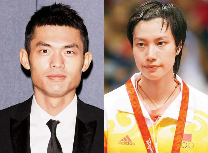 After seven years of dating, Chinese badminton stars Lin Dan and Xie Xingfang married in the year 2010. (Photo courtesy: <a href="http://mid-day.com">www.Mid-Day.com</a>)