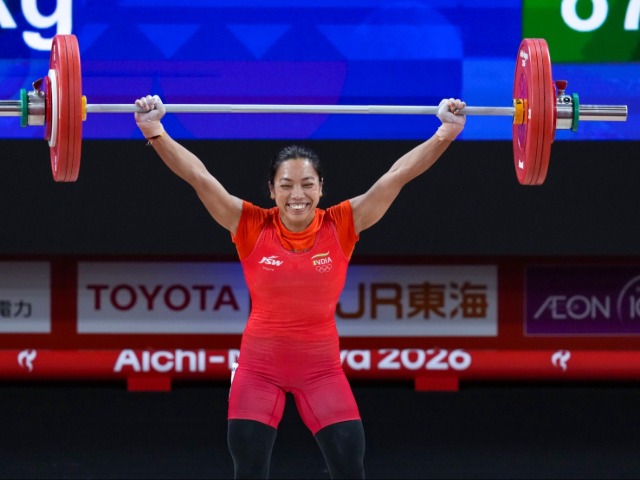Weightlifter Mirabai Chanu Ends Asian Games Medal Wait With Silver