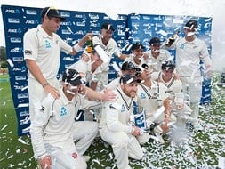 Kiwis record first Test series win over India after 11 years