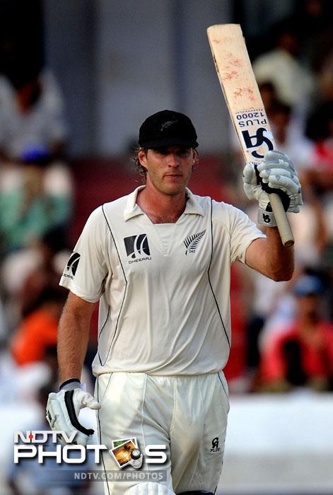 <b>The second test</b>, which was held in Hyderabad, was another great outing for the batsmen from either side. Tim McIntosh might have got a pair in the first test all thanks to Zaheer Khan but he came back well in the second test with scores of 102 and 49. The last time New Zealand toured India