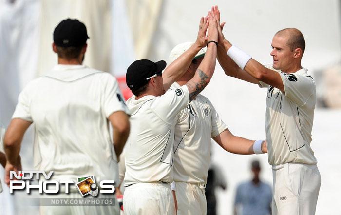 Even as batsmen dominated, Chris Martin did grab a five-for to rattle India in the second innings of the first test. Late recovery, though, meant that the Men in Blue thwarted the New Zealander's effort. The last time New Zealand toured India