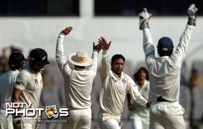 <b>Going unnoticed:</b>There is little doubt that Pragyan Ojha is the finest test spinner in the country as of now. He got a total 12 wickets in a fruitful series. In fact his tally came only next to New Zealand skipper Daniel Vettori who got 14. The last time New Zealand toured India