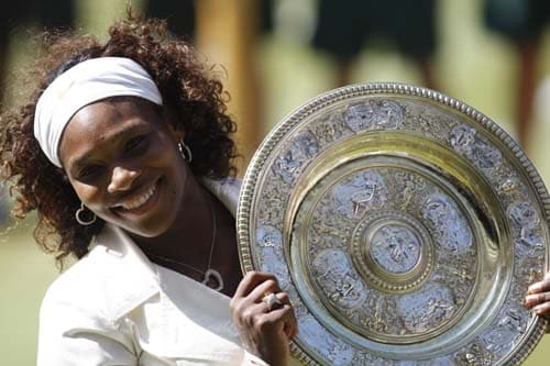 Serena wins Wimbledon title over sister Venus Serena wins Wimbledon title over sister Venus