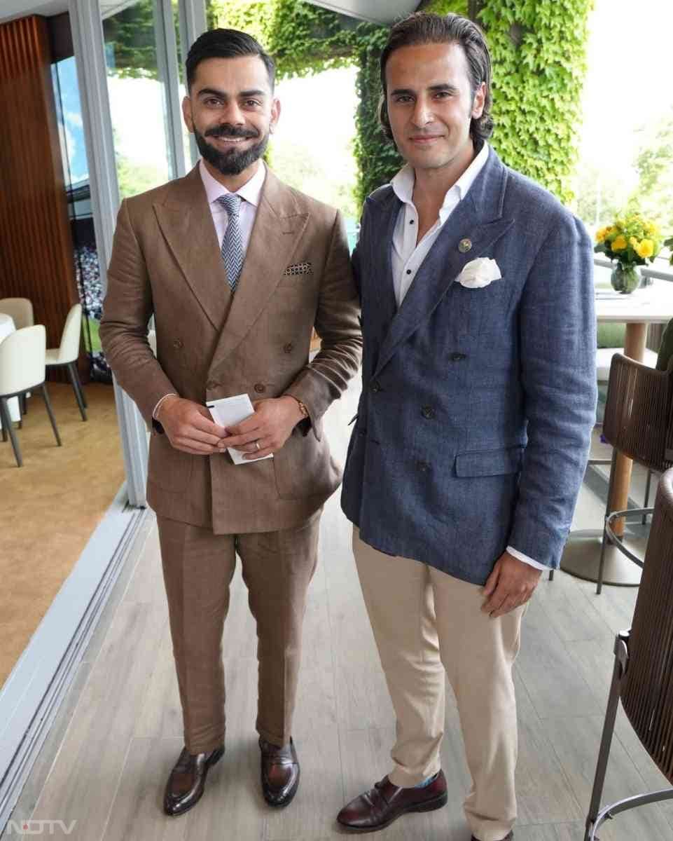इस दौरान विराट कोहली ने कहा कि टेनिस खिलाड़ी हर सप्ताह जिस तरह की दबाव का का सामना करते हैं, उसकी तुलना क्रिकेट में केवल विश्व कप के नॉकआउट और भारत बनाम पाकिस्तान के मैच से की जा सकती है. (फोटो क्रेडिट: X@Criclovers554)