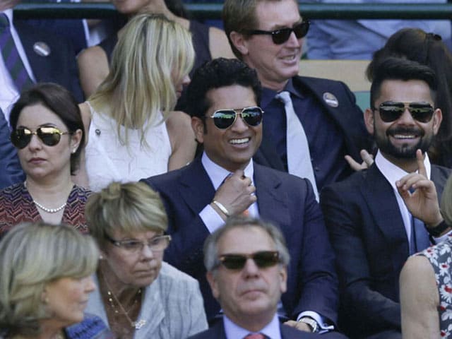 Photo : Tendulkar, Kohli, Princess Kate Add to Star Power in Wimbledon