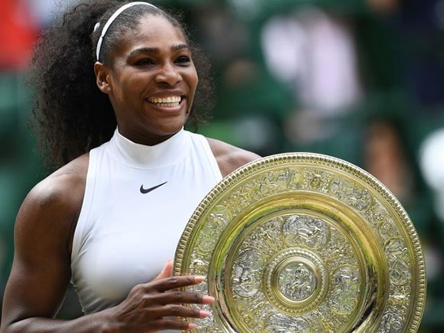 Photo : Wimbledon: Serena Williams Beats Angelique Kerber To Win 22nd Grand Slam