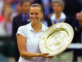 Kvitova Crushes Bouchard to Lift Second Wimbledon Title