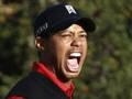 Tiger Woods scores roaring win