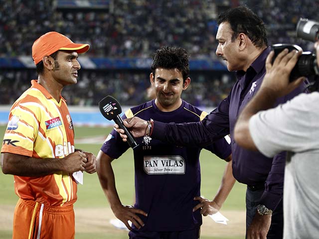 Photo : CLT20: Gautam Gambhir Leads From the Front as Kolkata Knight Riders Overcome Lahore Lions