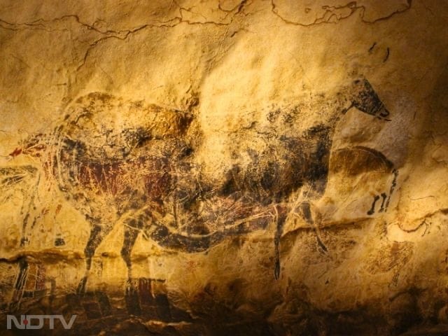 2. Caves of Lascaux, France
Located in Dordogne, these caves are home to Palaeolithic cave paintings, estimated to be nearly 20,000 years old, featuring animals, humans, and symbols.