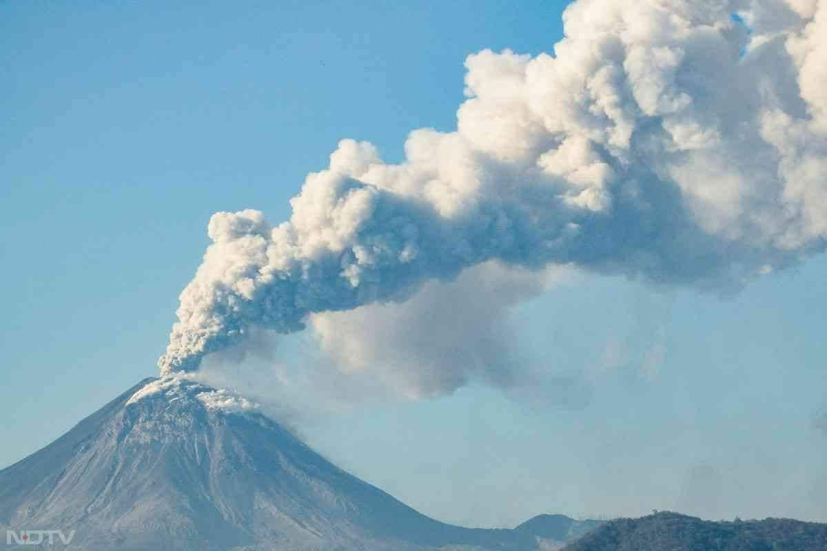 Laki-Laki, which means "man" in Indonesian, is twinned with a calmer volcano named after the Indonesian word for "woman".