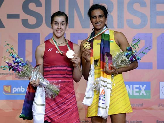 PV Sindhu Beats Carolina Marin To Clinch Maiden India Open Crown