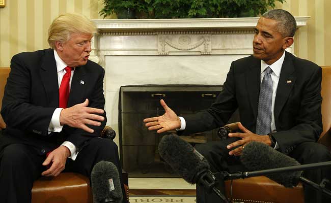 'If You Succeed, The Country Succeeds': Obama Tells Trump At The White House