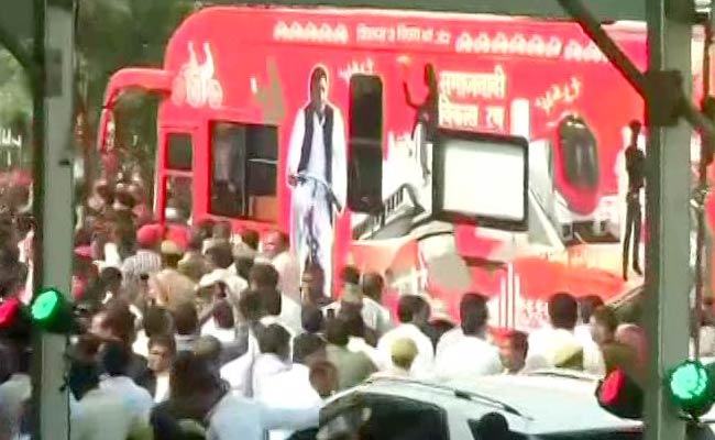 Inside Akhilesh Yadav's Mercedes Rath, Fitted With Screens, Cameras