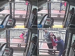 Quick-Thinking Bus Driver Saves Woman From Jumping Off Bridge in China
