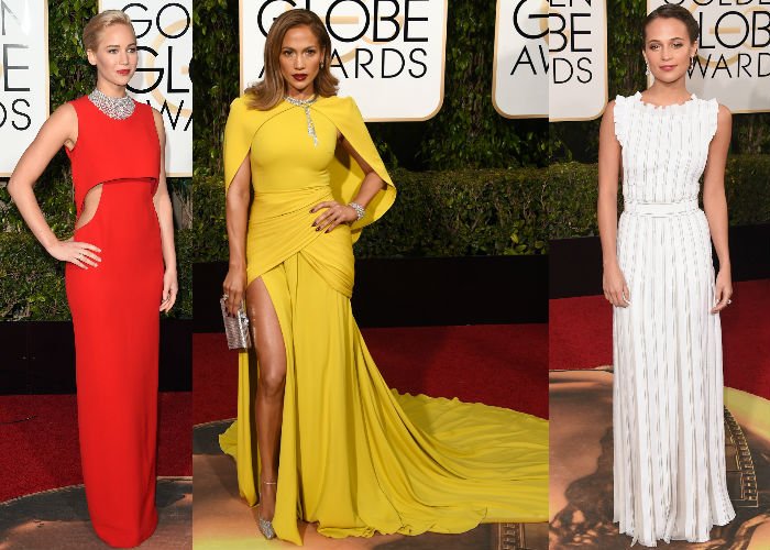 Golden Globes: Glamour, Bling and Cleavage on the Red Carpet