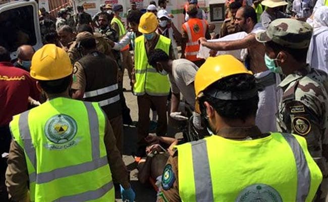 Haj Stampede: 2 Indian Officials Reach Accident Site