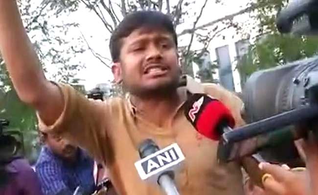 हैदराबाद विश्वविद्यालय के गेट पर ही रोके गए कन्हैया ने लगाए 'कितने रोहित मारोगे' के नारे : दस बातें