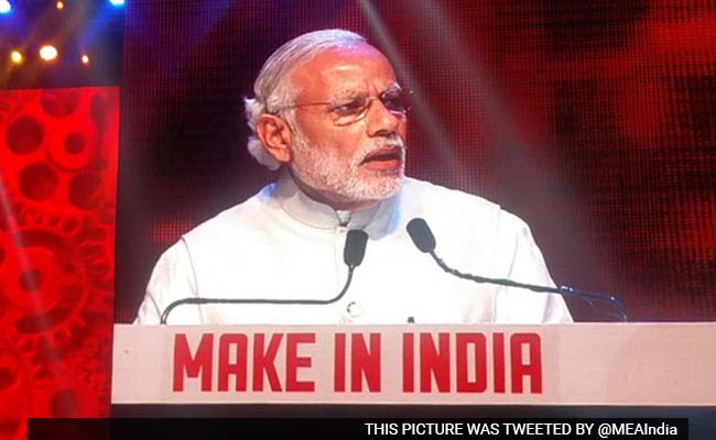 भारत को वैश्विक विनिर्माण हब बनाना लक्ष्‍य : 'मेक इन इंडिया वीक' प्रोग्राम में बोले पीएम मोदी