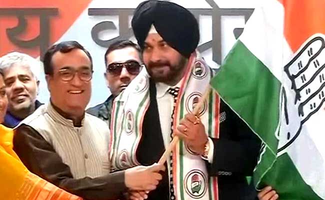 Navjot Singh Sidhu Says Joining Congress 'My <i>Ghar Wapasi</i>'