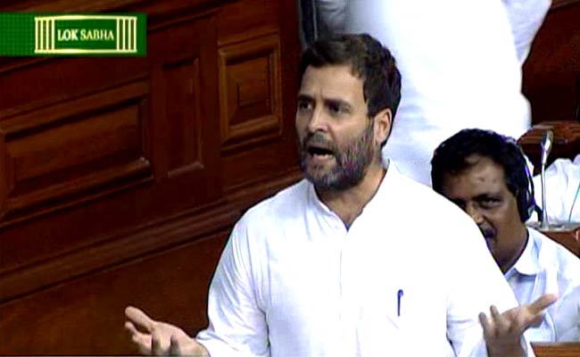 PM Does Not Have the Guts to Sit in This House: Rahul Gandhi in Parliament