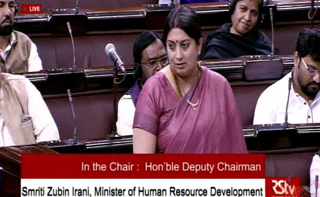 'Fair Is Foul, Foul Is Fair', Smriti Irani Quotes Macbeth in Rajya Sabha
