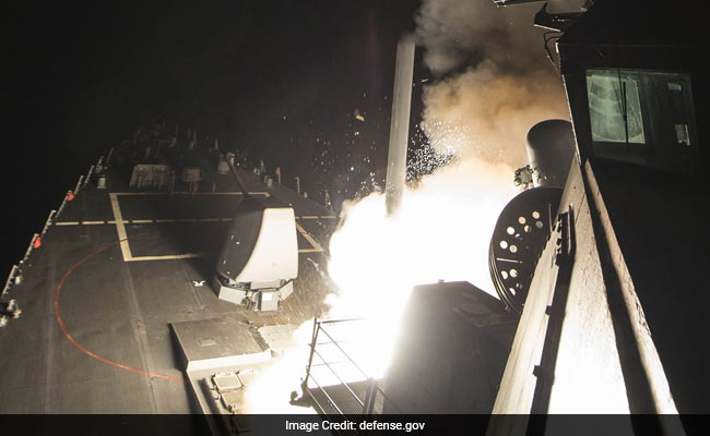 US Strikes Syrian Military Targets In First Direct Assault On Bashar al-Assad's Government