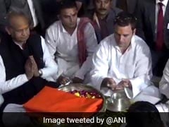 Days After Gujarat Results, Rahul Gandhi Offers Prayers At Somnath Temple