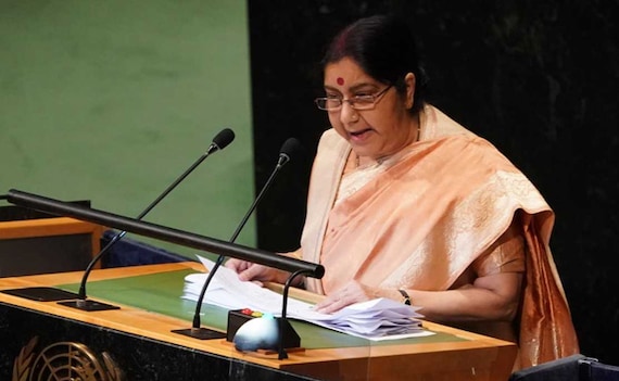 'Talks With Pak Failed Because Of Its Actions': Sushma Swaraj At UN