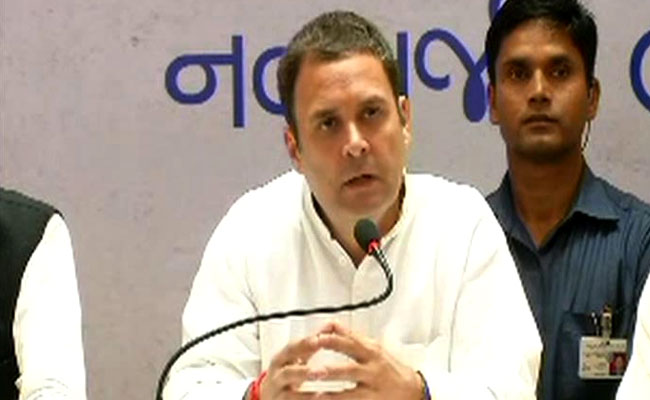 Gujarat Election 2017 Highlights: PM Has Stopped Using The Word "Corruption", Says Rahul Gandhi