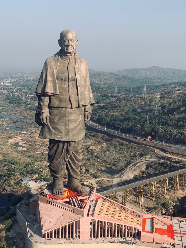 Statue of Unity Coaster Souvenir  Heritage Art