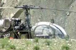 Chopper crisis resolved: Indian Army helicopter and crew back in Kargil Chopper crisis resolved: Indian Army helicopter and crew back in Kargil
