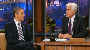 Waiting for Republican race to end 'Survivor'-style: Obama on Jay Leno show