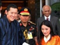 Video : Bhutan's first couple in India