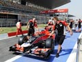 F1's first pit stop in India