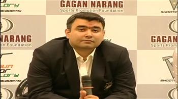 Video : Olympic bronze medallist Gagan Narang promotes Marks For Sports