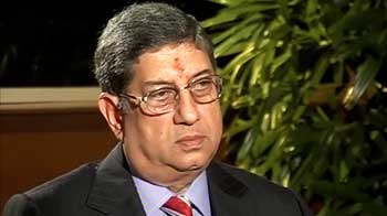 Video : BCCI President N Srinivasan open to talks with Sahara