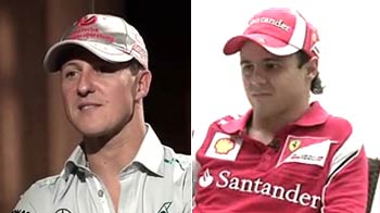 Schumacher, Massa and the Indian Grand Prix Schumacher, Massa and the Indian Grand Prix