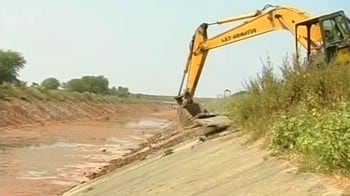 Video : Rs 40 crore canal demolished for poor quality construction