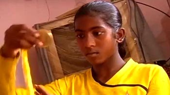 Aiming high and big: Slumgirl footballer Bishnupriya