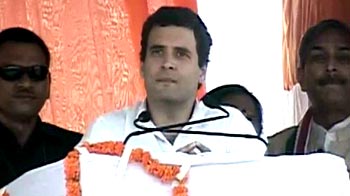 Video : UP is ruled by mafia, opt for change, urges Rahul Gandhi at rally