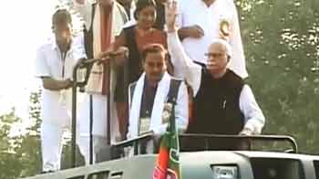 आज रुकेगी आडवाणी की जनचेतना यात्रा