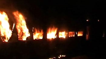 Video : At 3 am, fire on Howrah-Doon Express; seven dead