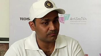 Sehwag bats to make children live their dream