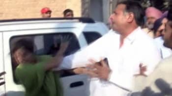 Video : Akali Dal sarpanch slaps teacher in public