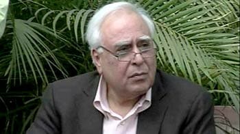 Video : Content must be screened: Kapil Sibal on Google, Facebook