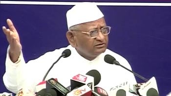 Video : Lokpal Bill row: Anna to sit on day-long fast today
