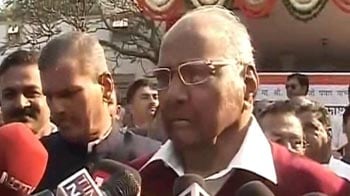 Video : Wasn't invited to Team Anna's Lokpal debate, says Sharad Pawar