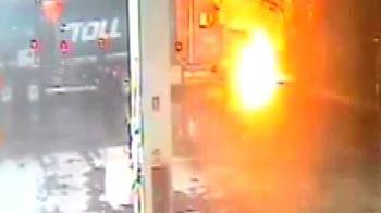 Watch petrol tanker explodes into fireball